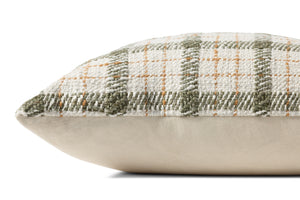 Walter Green / Ivory Pillow shown from another angle.