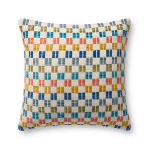 Multi Pillow (Pattern 16) — a Loloi pillow at Laurie Yapp Home.