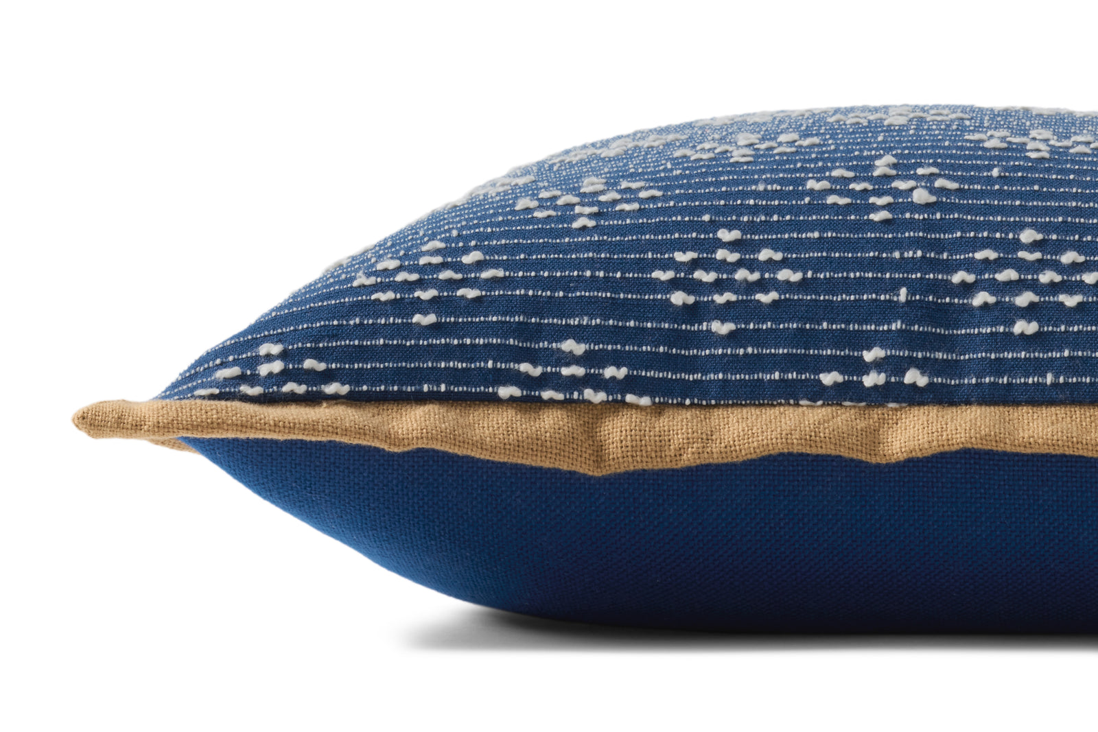 Blue Pillow (Pattern 11) — a Loloi pillow at Laurie Yapp Home.