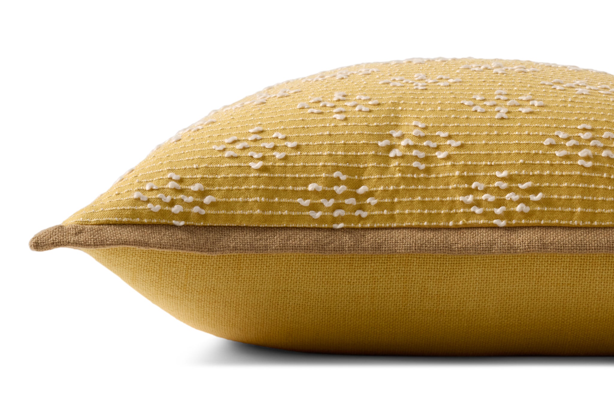 Yellow Pillow (Pattern 7) shown from another angle.