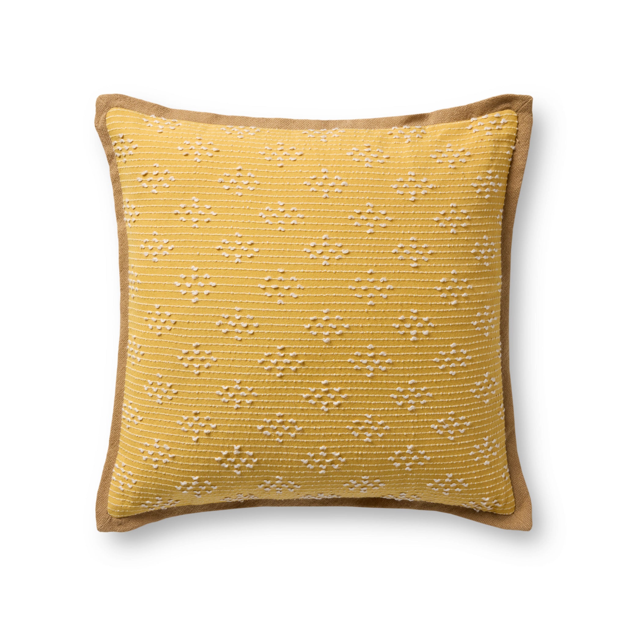Yellow Pillow (Pattern 7) — a Loloi pillow at Laurie Yapp Home.