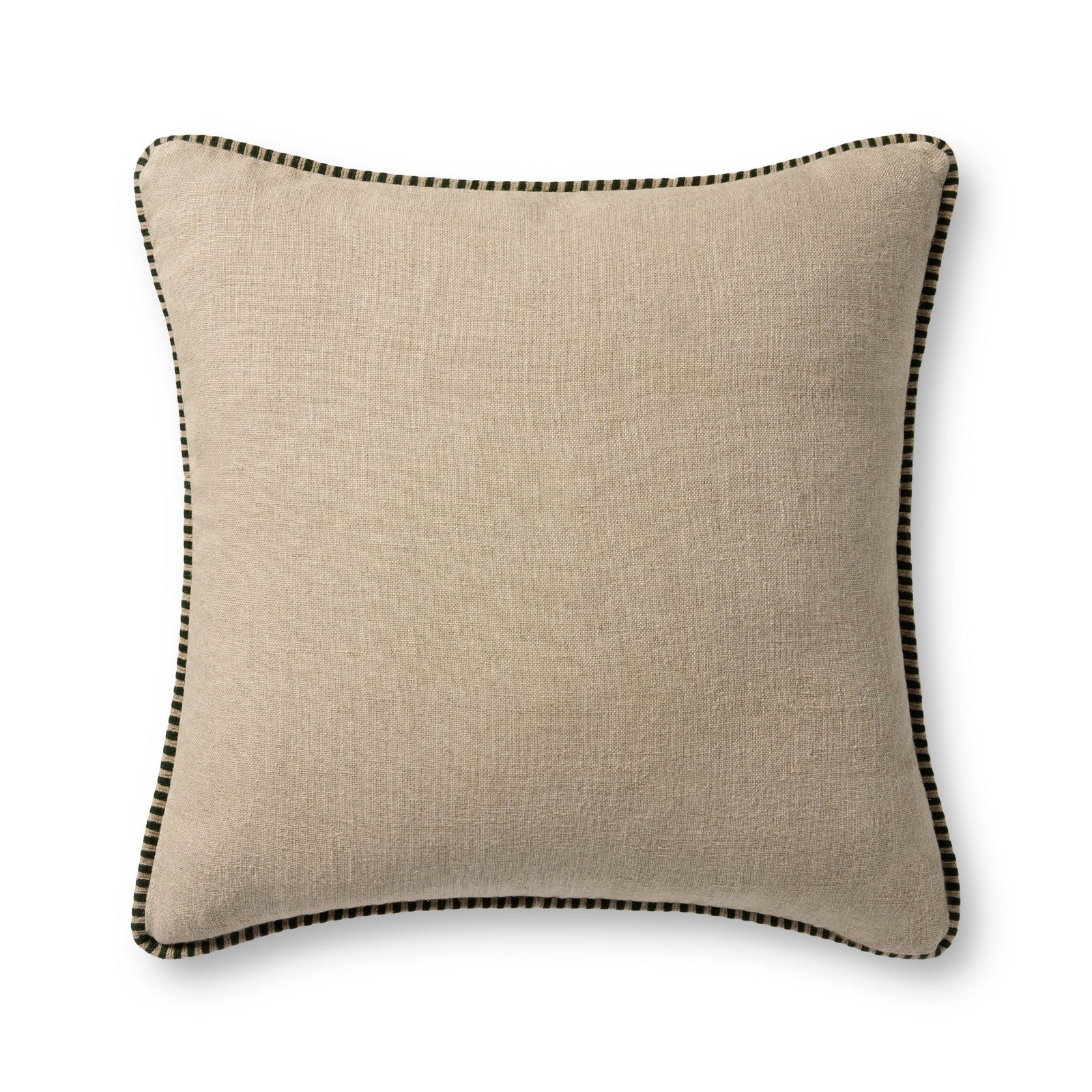 Green Pillow (Pattern 10) — a Loloi pillow at Laurie Yapp Home.