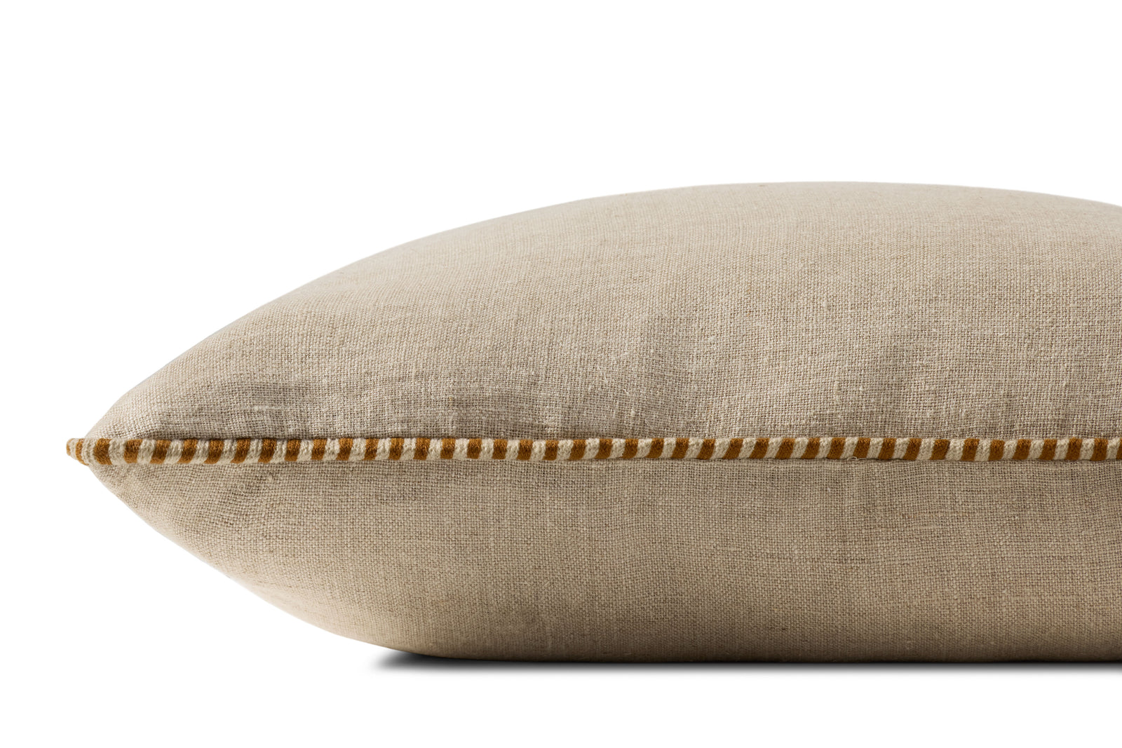 Mustard Pillow (Pattern 1) — a Loloi pillow at Laurie Yapp Home.