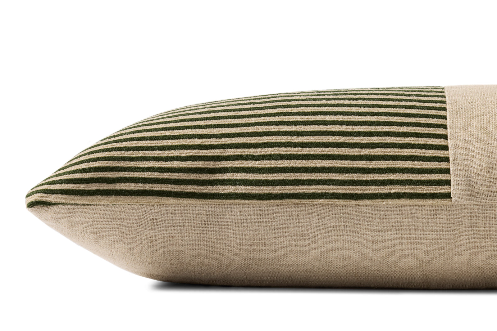 Green Pillow (Pattern 11) — a Loloi pillow at Laurie Yapp Home.