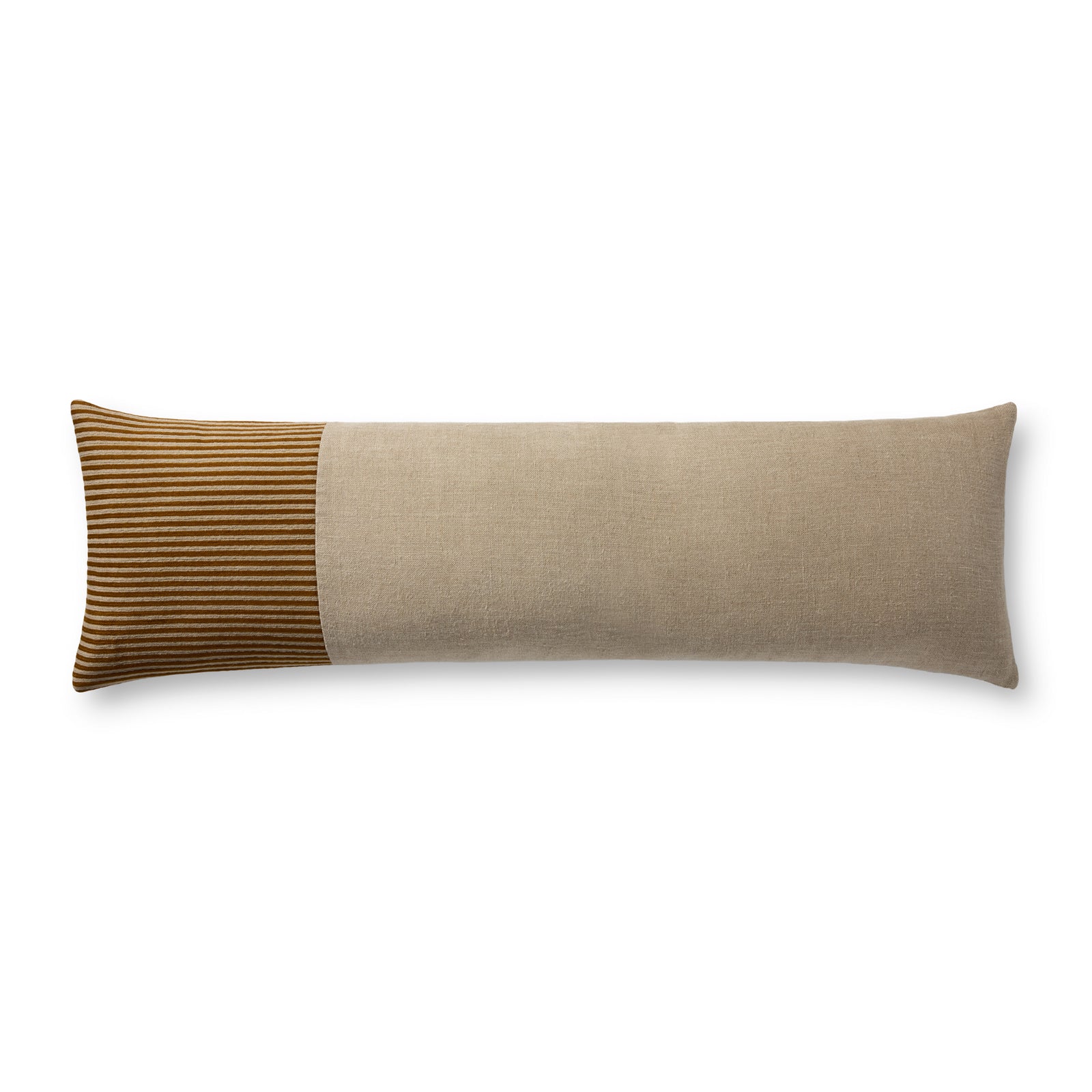 Mustard Pillow (Pattern 2) — a Loloi pillow at Laurie Yapp Home.
