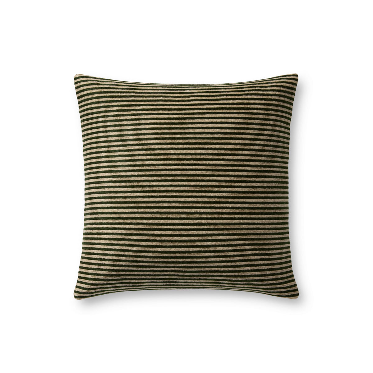 Green Pillow (Pattern 12) — a Loloi pillow at Laurie Yapp Home.