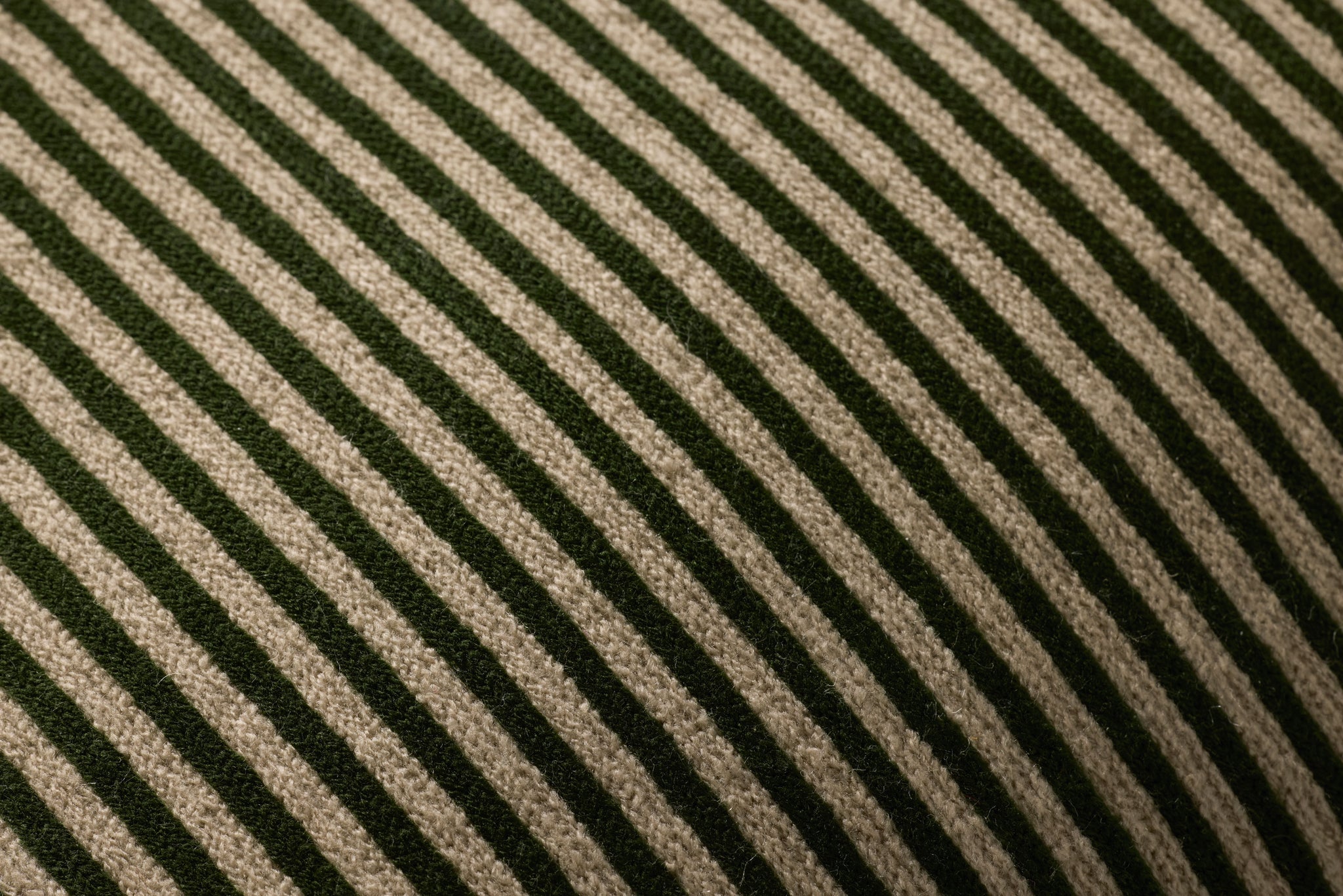 Green Pillow (Pattern 12) shown from a different angle to reveal its pattern.