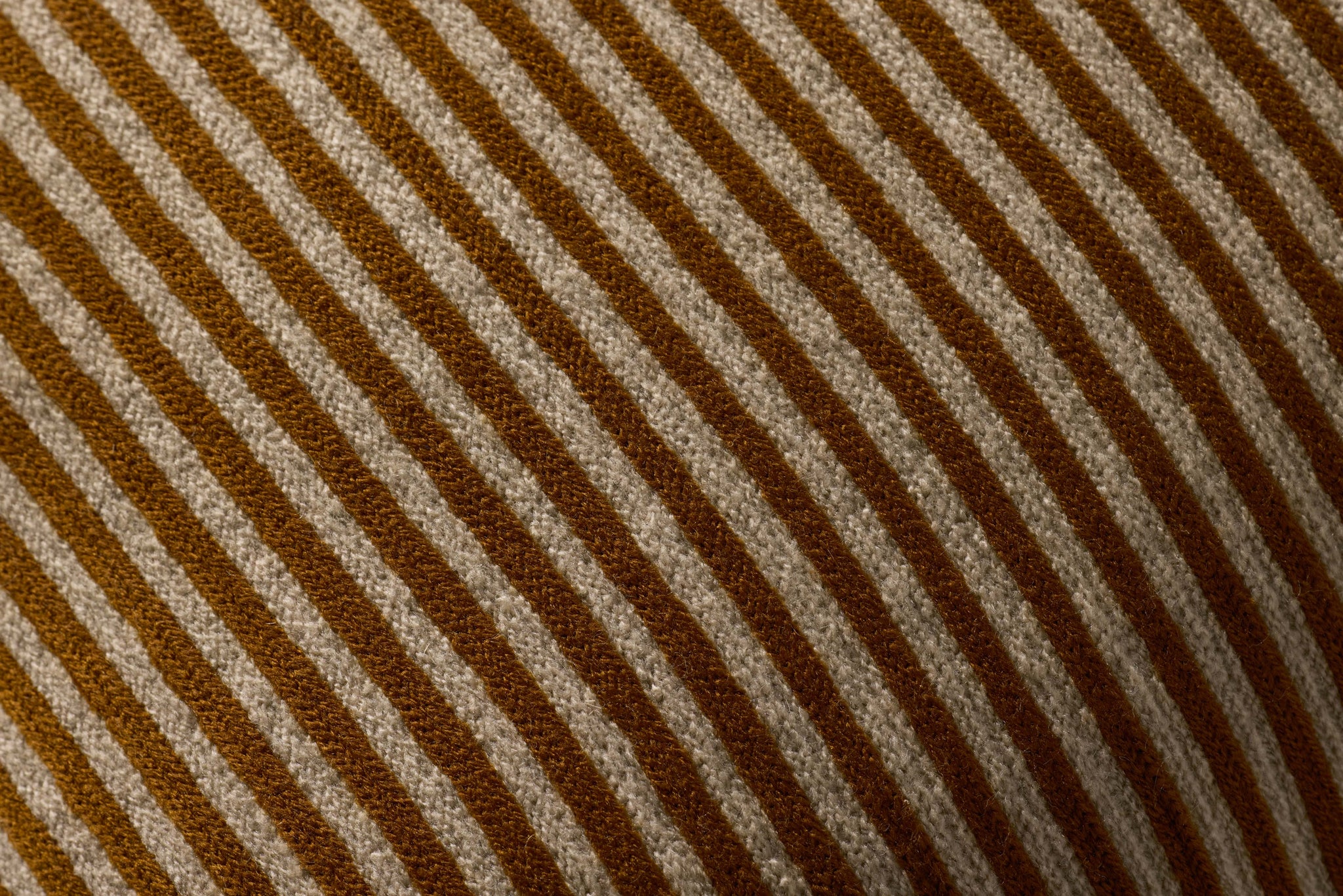Mustard Pillow (Pattern 3) shown from a different angle to reveal its pattern.