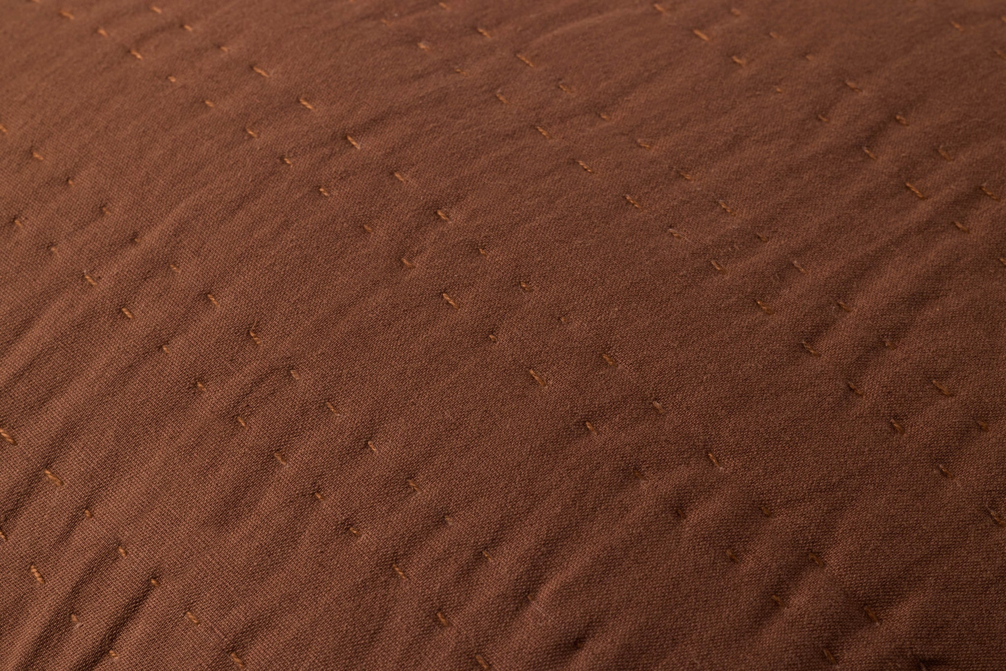 Brown Pillow (Pattern 6) shown from a different angle to reveal its pattern.