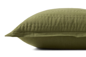 Green Pillow (Pattern 13) shown from another angle.