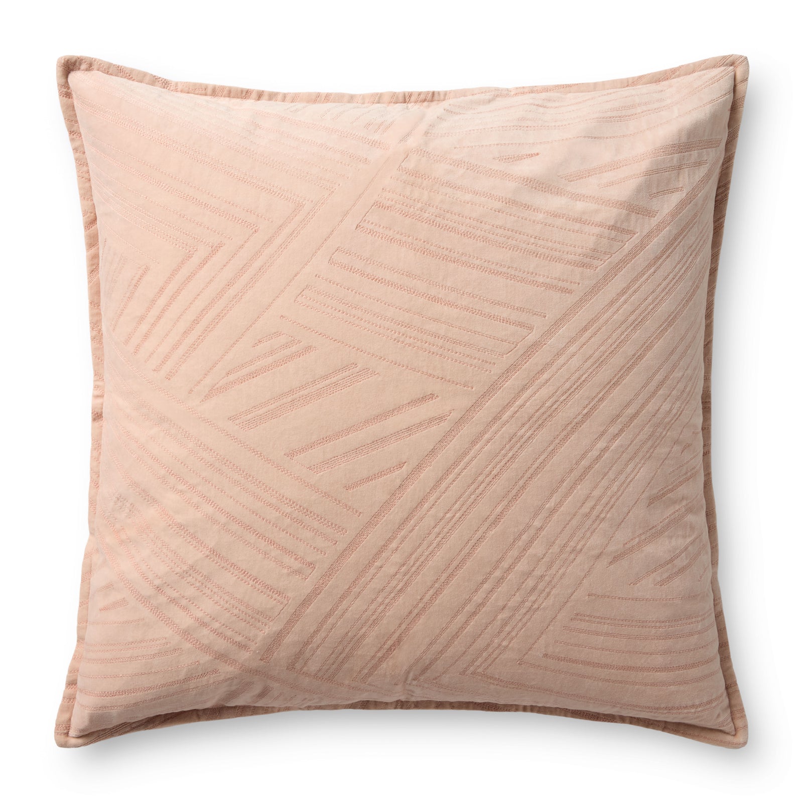 Blush Pillow (Pattern 2) — a Loloi pillow at Laurie Yapp Home.