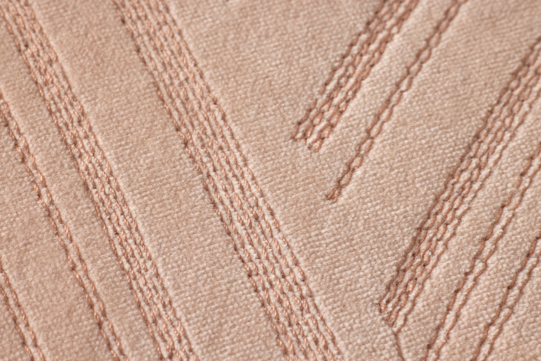 Blush Pillow (Pattern 2) shown from a different angle to reveal its pattern.