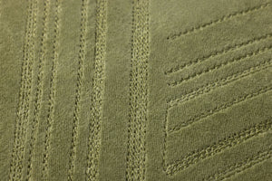 Green Pillow (Pattern 14) shown from a different angle to reveal its pattern.