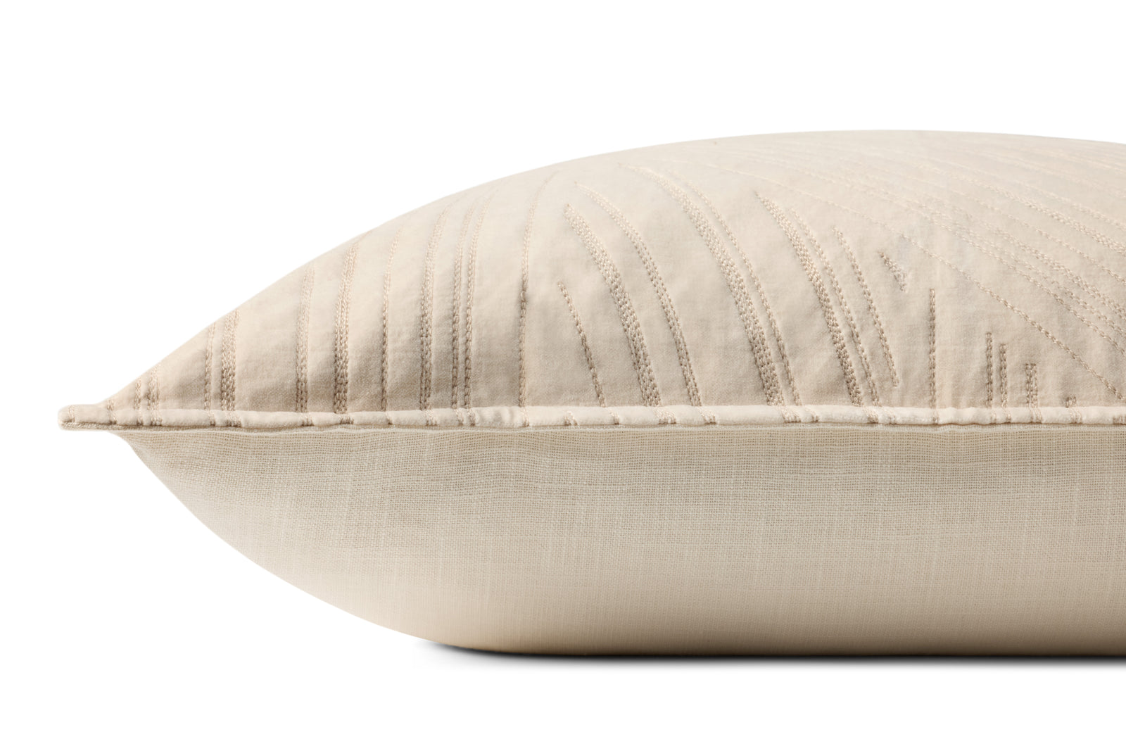 Ivory Pillow (Pattern 10) — a Loloi pillow at Laurie Yapp Home.