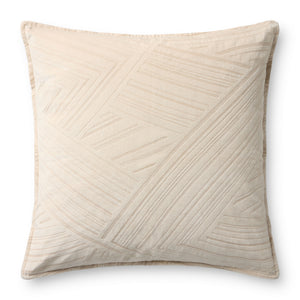 Ivory Pillow (Pattern 10) — a Loloi pillow at Laurie Yapp Home.