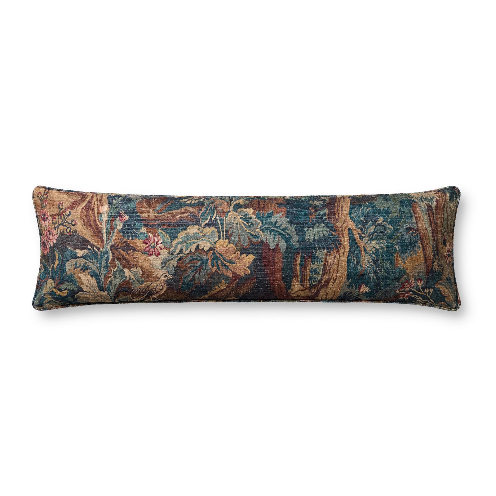 Green / Multi Pillow (Pattern 4) — a Loloi pillow at Laurie Yapp Home.