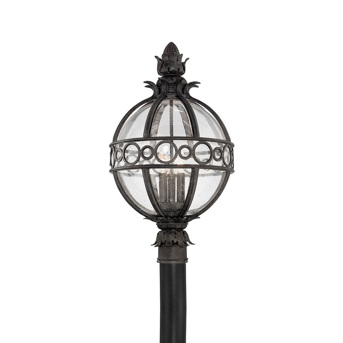 Campanile Exterior Post — a Troy post for driveways, entry walkways, and garden paths at Laurie Yapp Home.