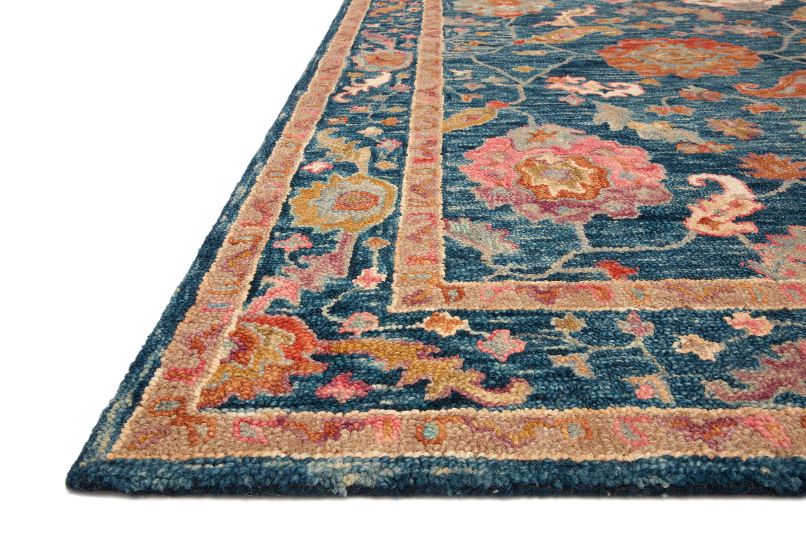 Padma Marine / Multi — a Loloi rug at Laurie Yapp Home.