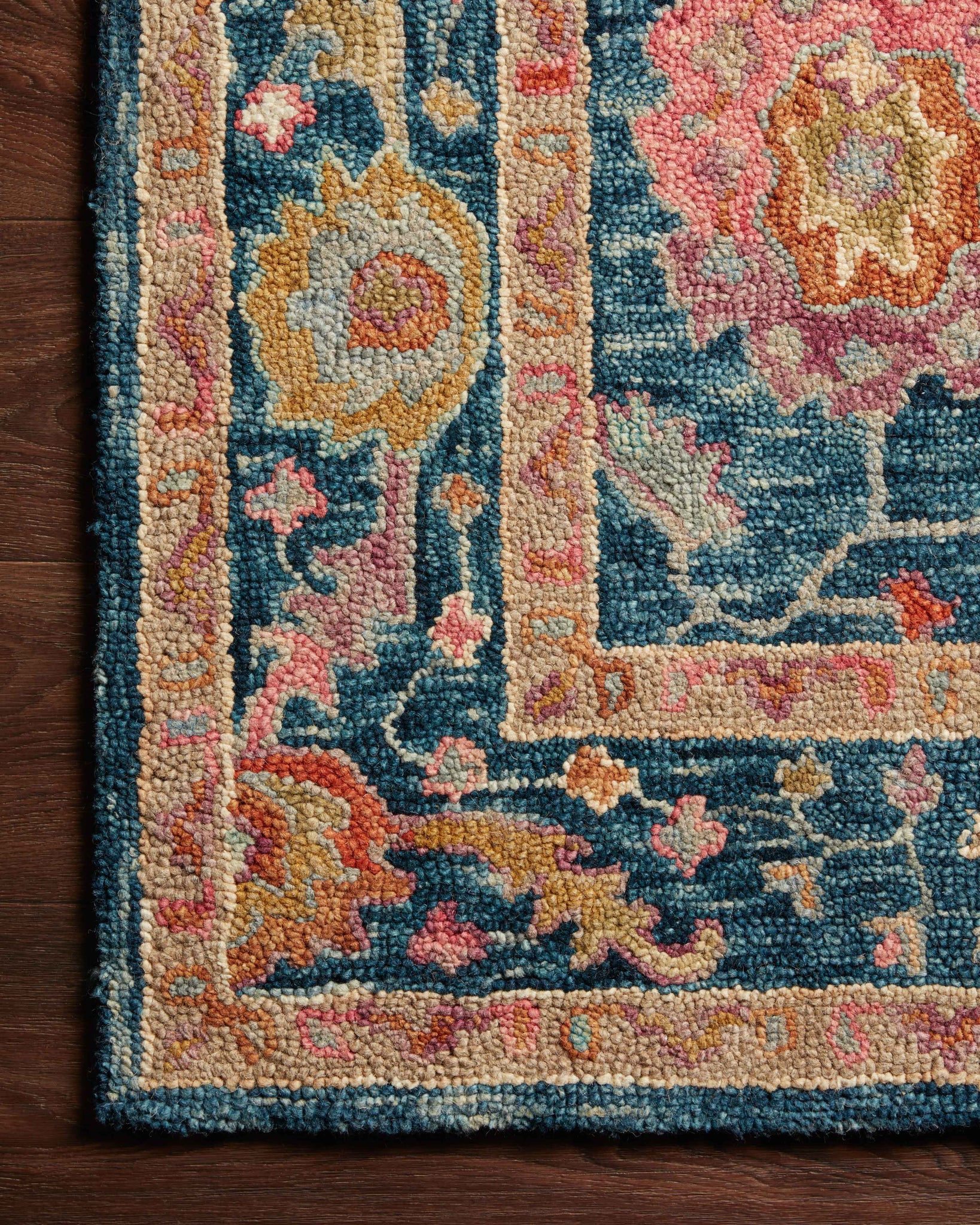 Side view of the Padma Marine / Multi rug.
