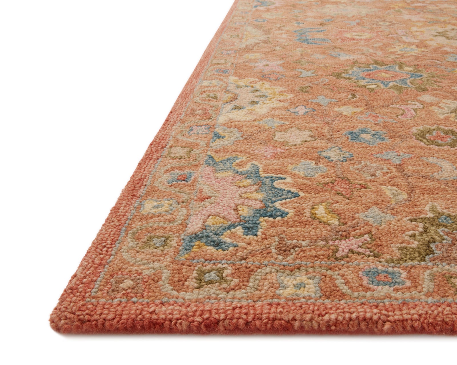 Padma Terracotta / Multi — a Loloi rug at Laurie Yapp Home.