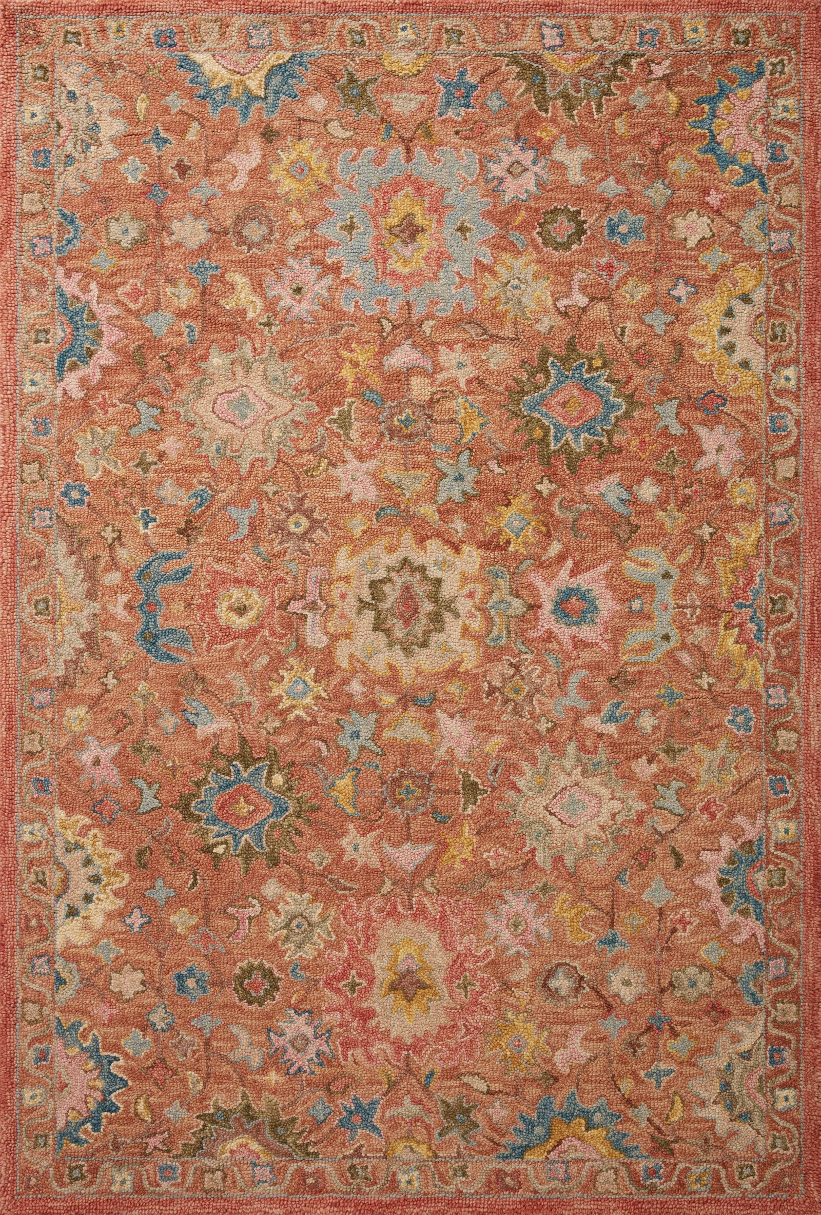 Padma Terracotta / Multi — a Loloi rug at Laurie Yapp Home.