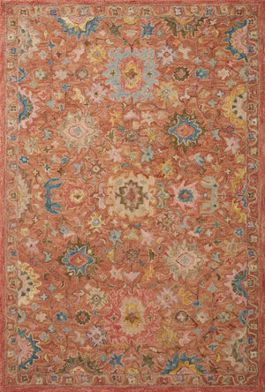 Padma Terracotta / Multi — a Loloi rug at Laurie Yapp Home.