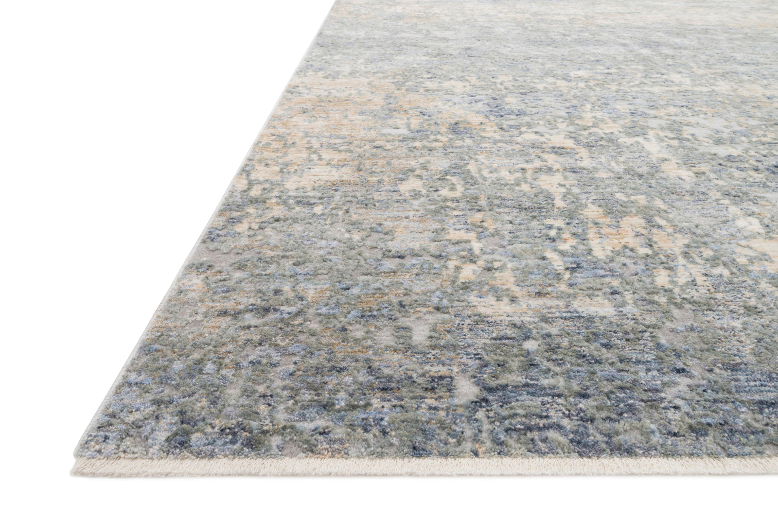 Pandora Blue / Gold (Pattern 5) — a Loloi rug at Laurie Yapp Home.