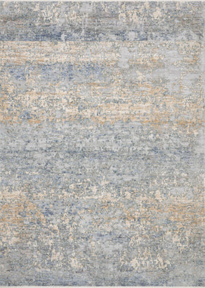 Pandora Blue / Gold (Pattern 5) — a Loloi rug at Laurie Yapp Home.