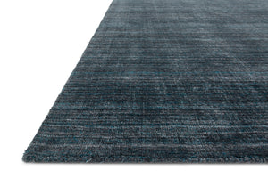 Side view of the Pasadena Midnight rug.