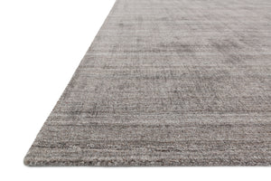 Side view of the Pasadena Smoke rug.
