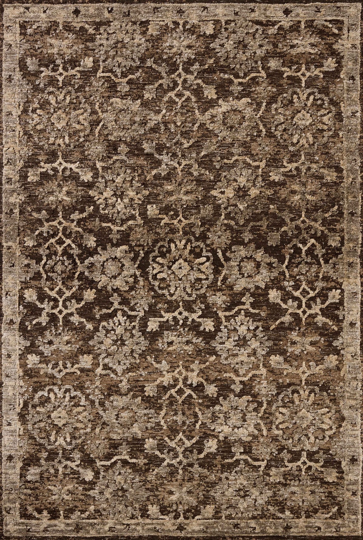 Percival Bark / Pebble — a Loloi rug at Laurie Yapp Home.