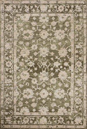 Percival Moss / Natural — a Loloi rug at Laurie Yapp Home.