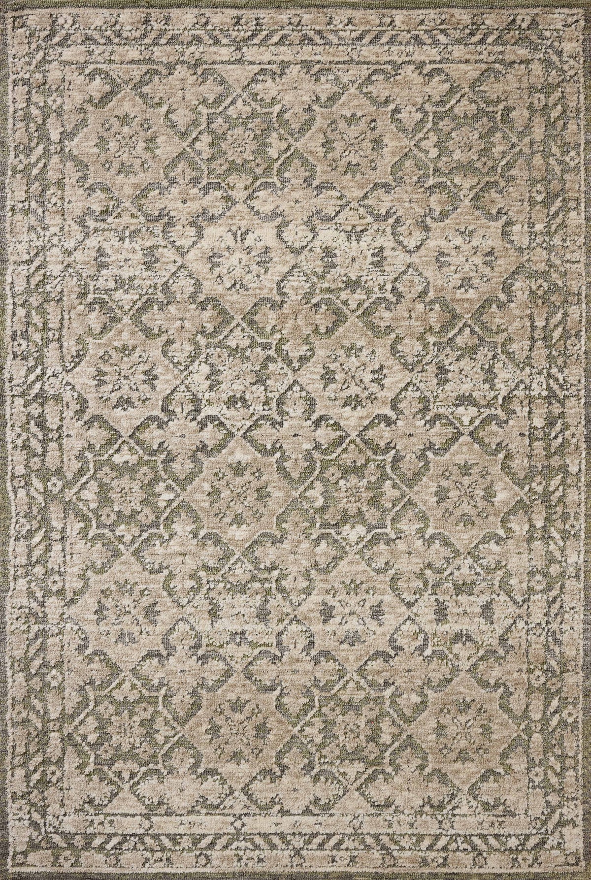 Percival Sage / Stone — a Loloi rug at Laurie Yapp Home.