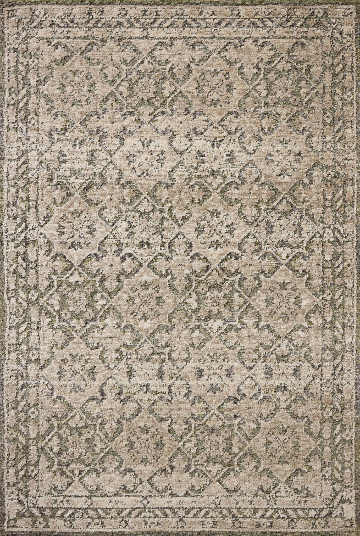 Percival Sage / Stone — a Loloi rug at Laurie Yapp Home.