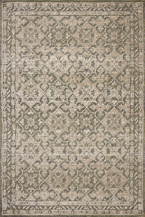 Percival Sage / Stone — a Loloi rug at Laurie Yapp Home.