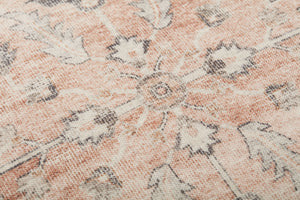 Poufs Blush / Multi shown from a different angle to reveal its pattern.