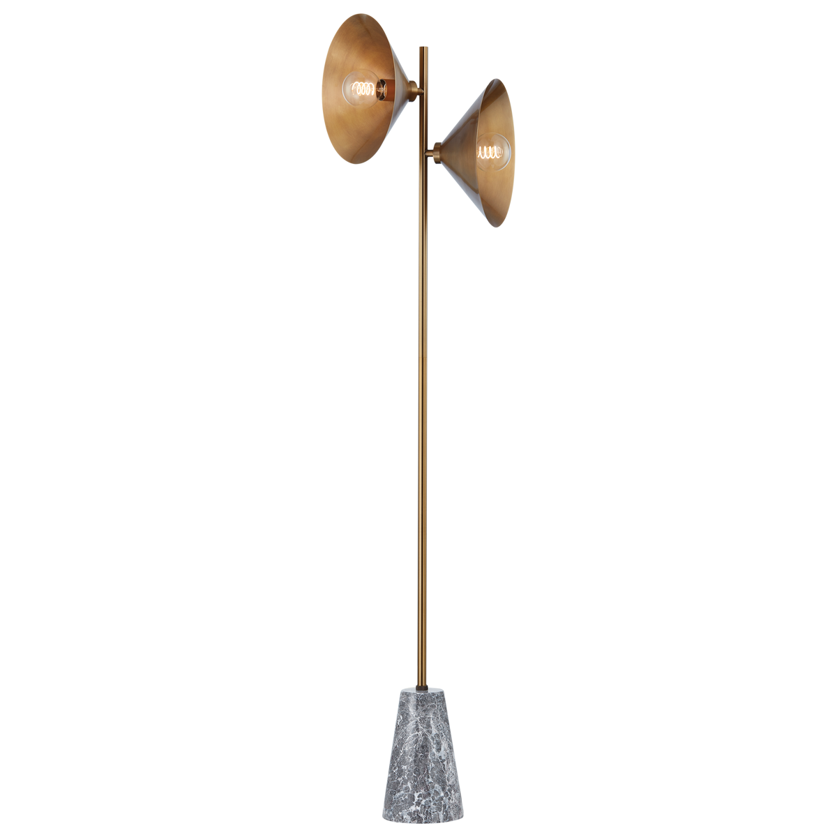 Bash Floor Lamp — a Troy floor lamp for living rooms and reading nooks at Laurie Yapp Home.