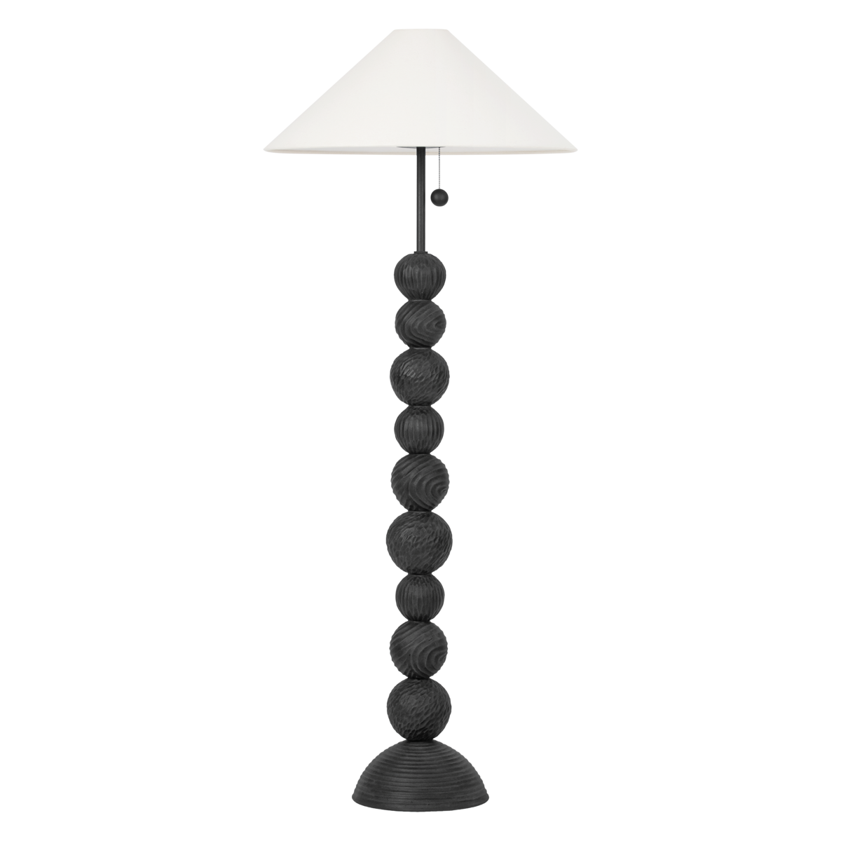 Miela Floor Lamp — a Troy floor lamp for living rooms and reading nooks at Laurie Yapp Home.