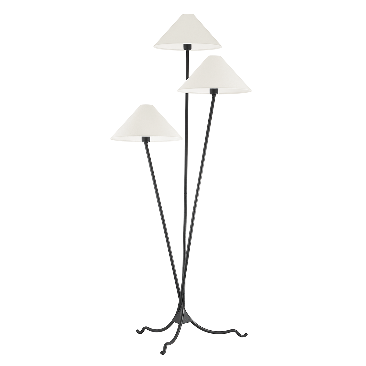Cedar Floor Lamp — a Troy floor lamp for living rooms and reading nooks at Laurie Yapp Home.