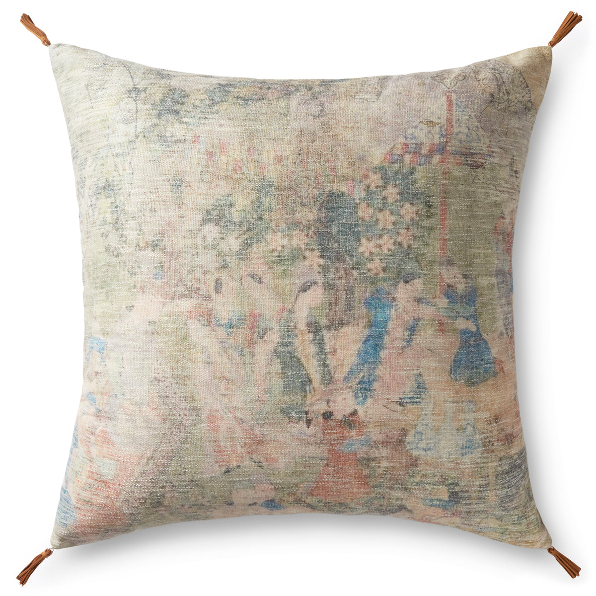 Multi Pillow (Pattern 17) — a Loloi pillow at Laurie Yapp Home.