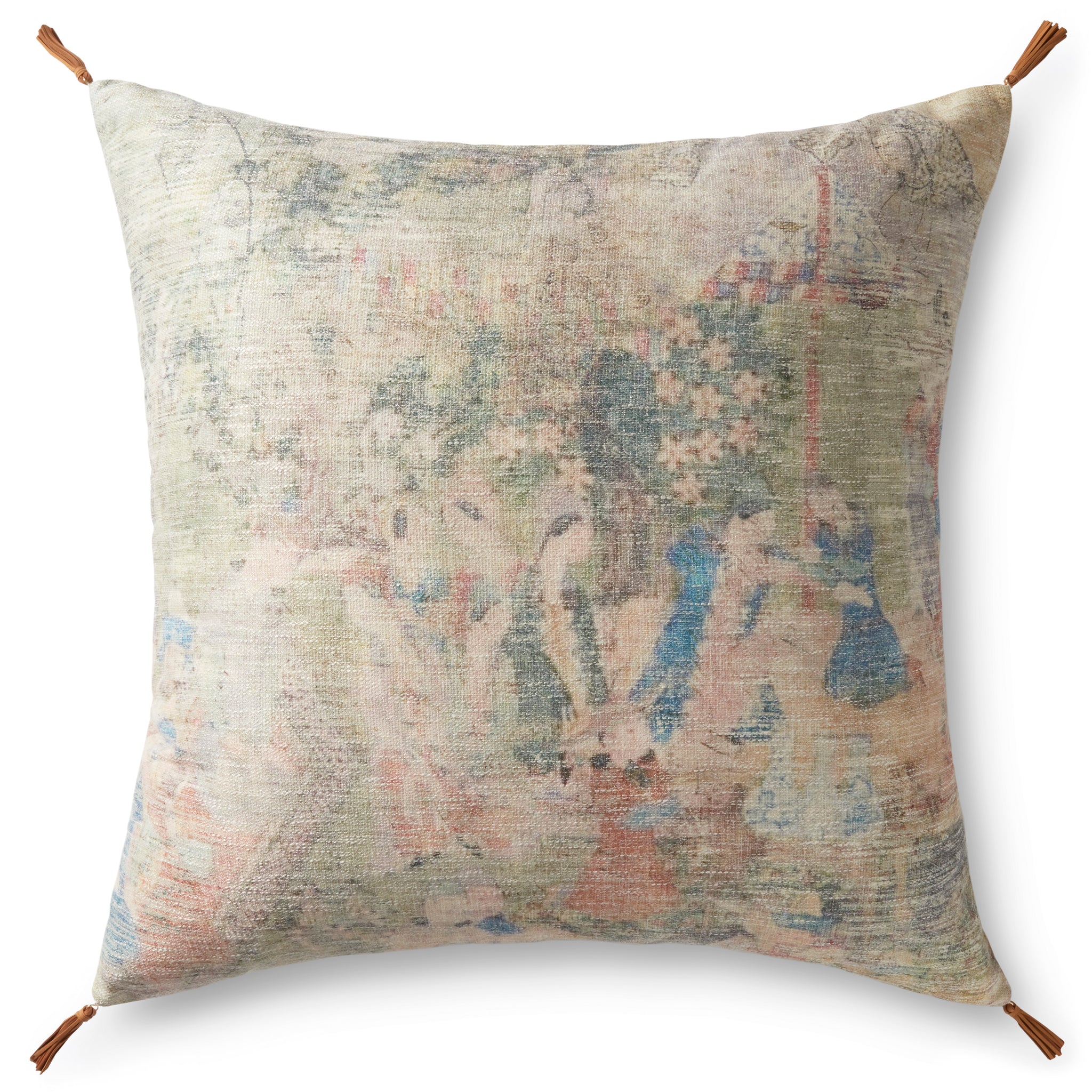 Multi Pillow (Pattern 17) — a Loloi pillow at Laurie Yapp Home.