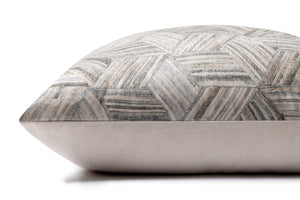 Grey / Multi Pillow (Pattern 2) shown from another angle.