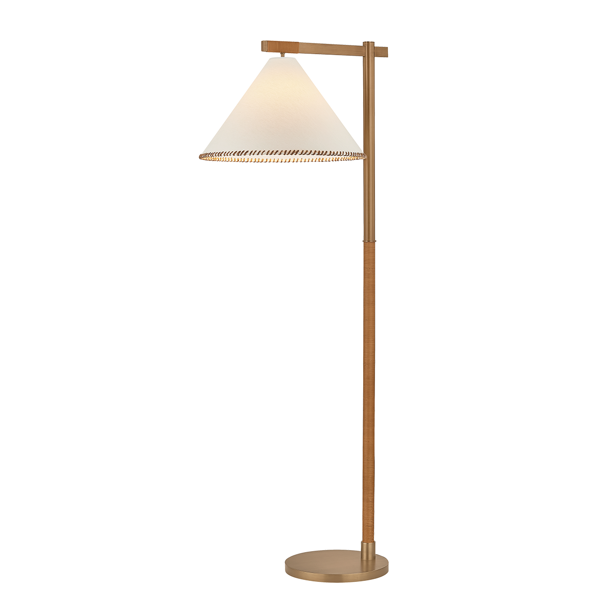Stoney Floor Lamp — a Troy floor lamp for living rooms and reading nooks at Laurie Yapp Home.