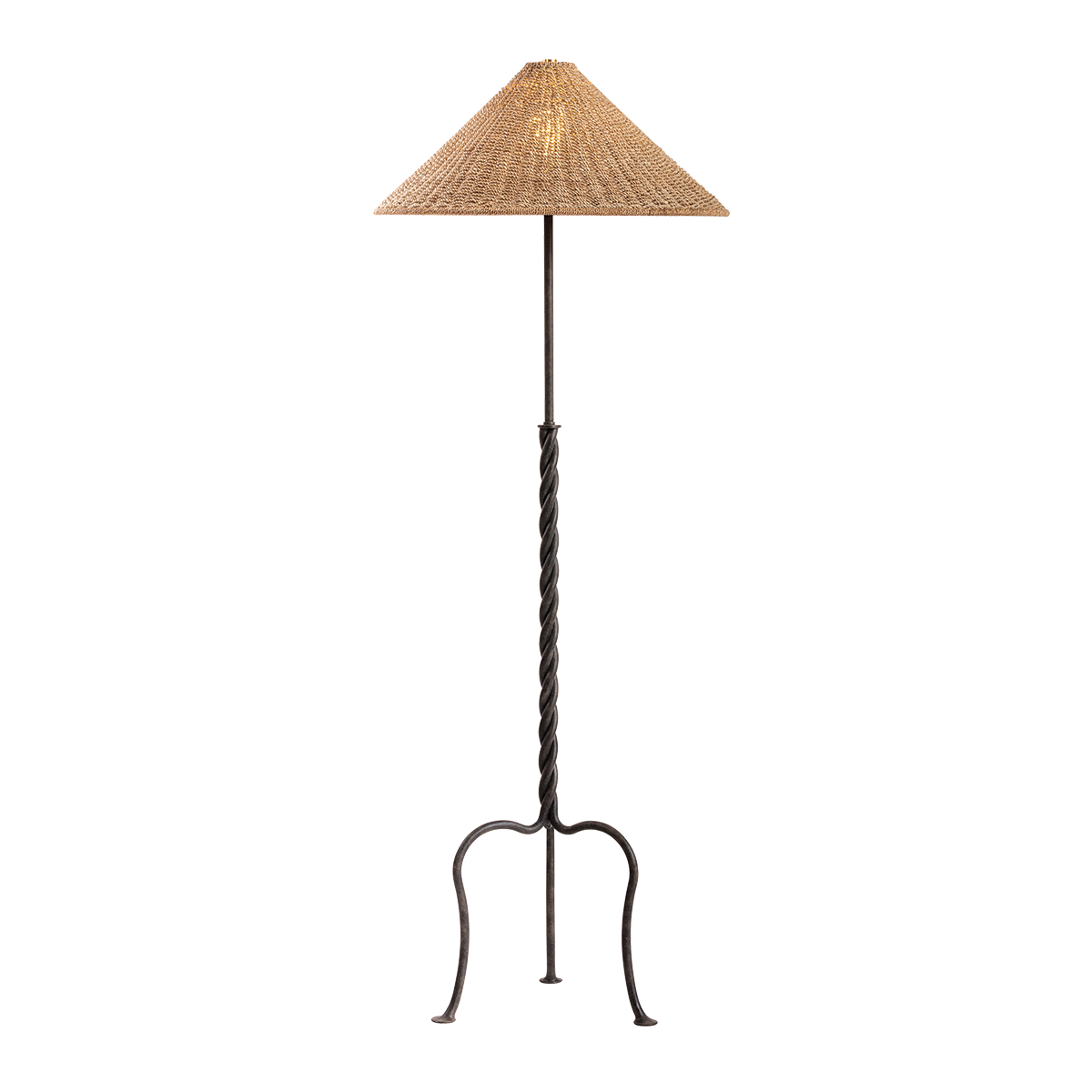 Francisco Floor Lamp — a Troy floor lamp for living rooms and reading nooks at Laurie Yapp Home.
