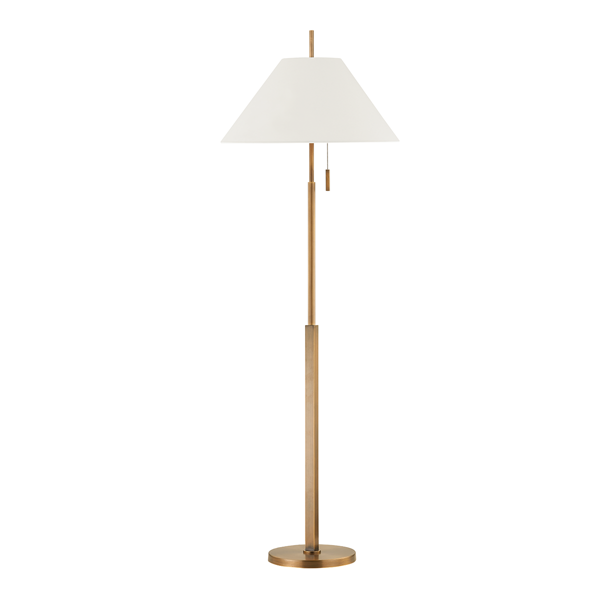 Clic Floor Lamp — a Troy floor lamp for living rooms and reading nooks at Laurie Yapp Home.