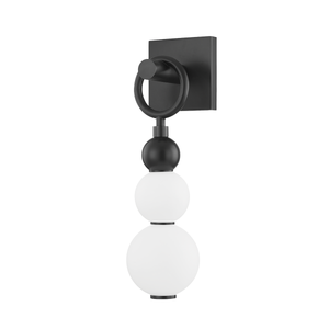 Perrin Wall Sconce shown from a second angle to highlight the arm curve and shade silhouette.