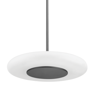 Blyford Pendant 20.75" shown from a second angle to highlight the shade shape and metal detail.