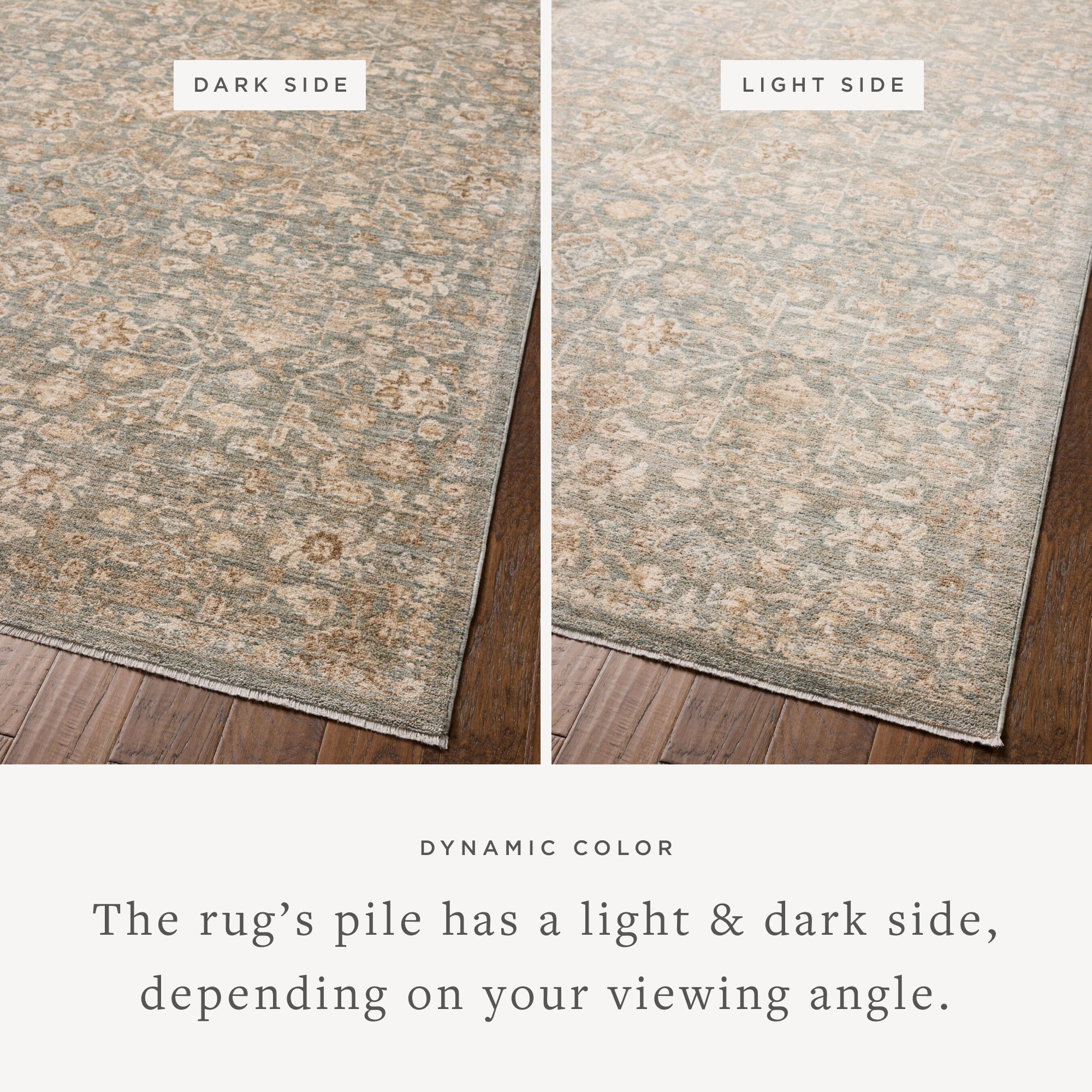 Palma Blue / Natural shown from a different angle to reveal its pattern.