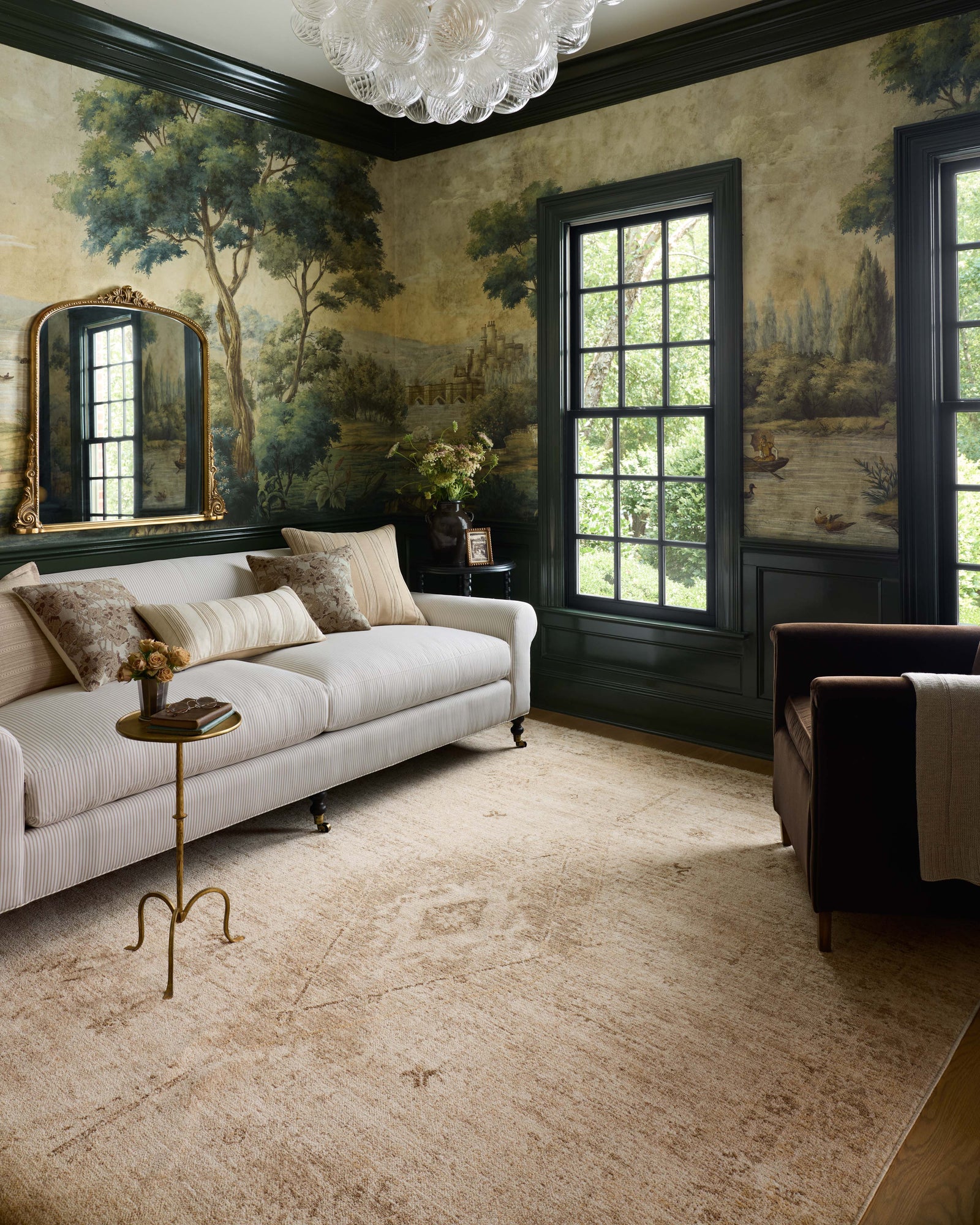 Palma Natural / Smoke — a Loloi rug at Laurie Yapp Home.