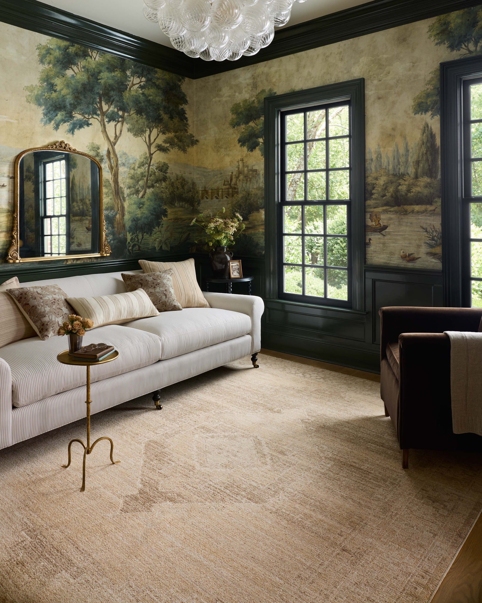Palma Wheat / Taupe shown from another angle.